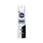 اسپری BLACK & WHITE INVISIBLE PURE نیوآ حجم ۱۵۰ml