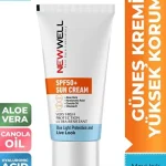 ضد آفتاب بی رنگ spf50 نیوول