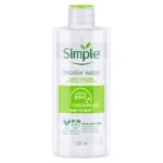 میسلار واتر آرایش صورت سیمپل مدل Gently Removes برند Simple