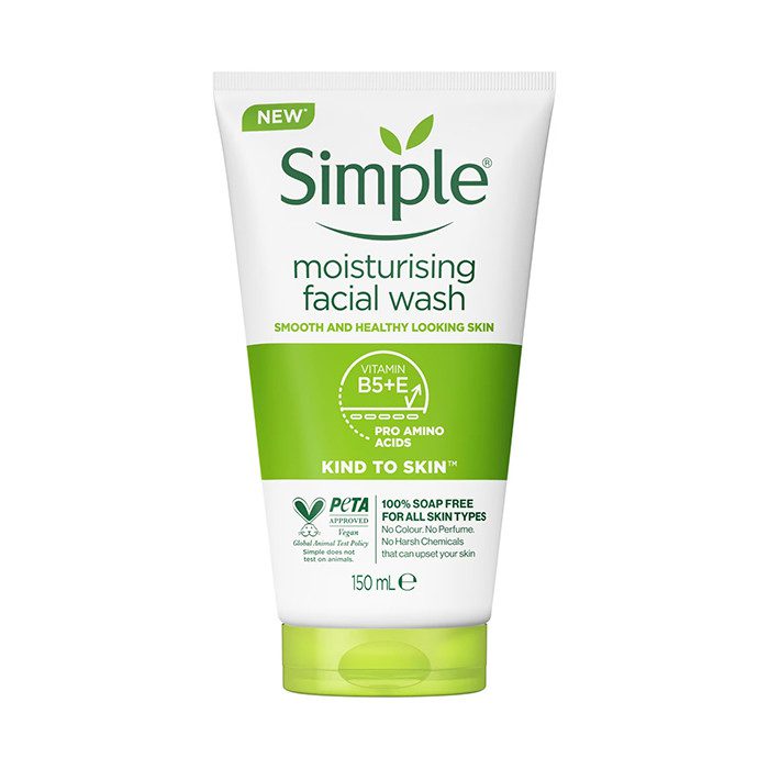 IMG_8958 شوینده صورت Moisturising سیمپل حجم ۱۵۰ میل - Image 1