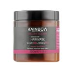 ماسک مو بدون سولفات رینبو قرمز حاوی آرگان و کراتین - RAINBOW