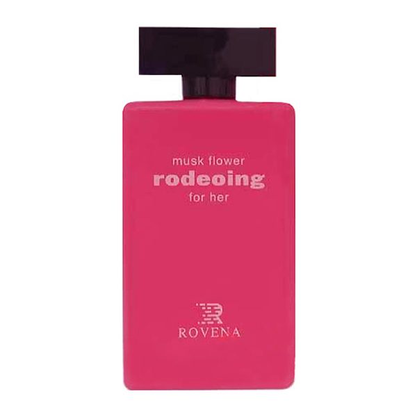 IMG_1950 ادکلن زنانه روونا Rovena Rodeoing Musk Flower حجم ۱۰۰ میل ” نارسیس رودریگز فلاور ماسک” - Image 1