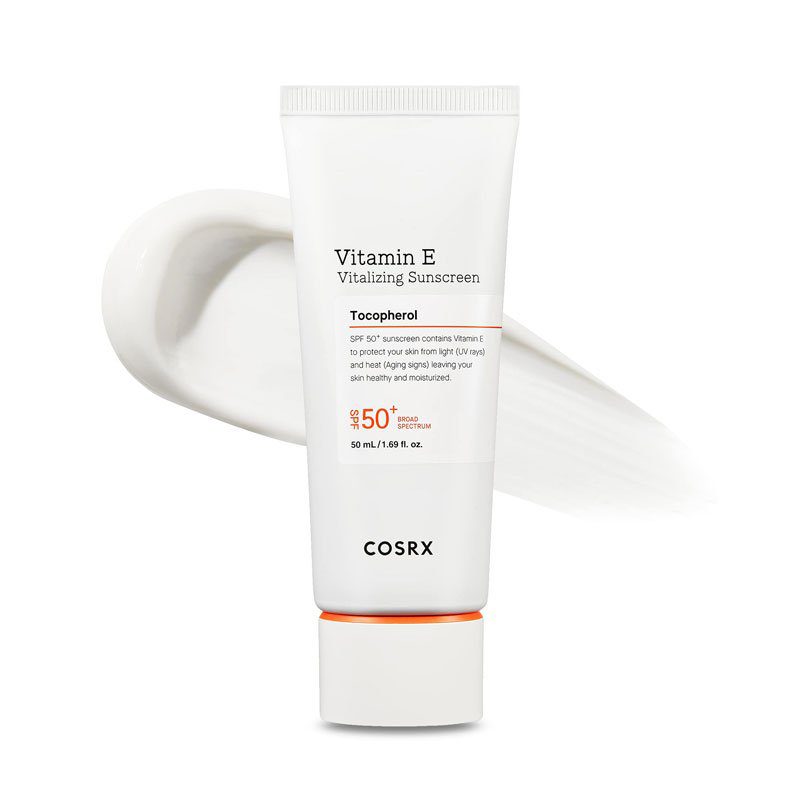 IMG_4804 ضدآفتاب روشن کننده SPF 50 ویتامین ای کوزارکس COSRX مدل Vitamin E Vitalizing(50 میل) - Image 1