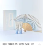پک ضدآفتاب آکوا فرش بیوتی اف جوسان Beauty of Joseon Relief Sun Aqua-Fresh Kit - Image 10