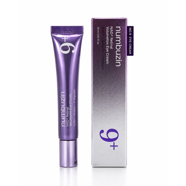 IMG_0445 دور چشم ضد چروک و لیفتینگ نامبوزین Numbuzin NAD+Retinol Volumetox Eye Cream شماره 9 حجم 20 میل - Image 1