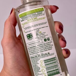 میسلار پاک کننده آرایش پوست خشک و حساس سیمپل SIMPLE MICELLAR CLEANSING WATER
