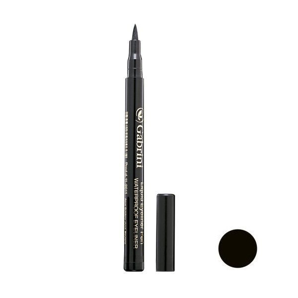 خط چشم ماژیکی گابرینی Gabrini Liquid Black Eyeliner Pen