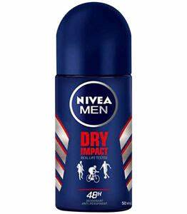 رول ضد تعریق مردانه نیوآ مدل DRY IMPACT real life حجم 50 میلی لیتر